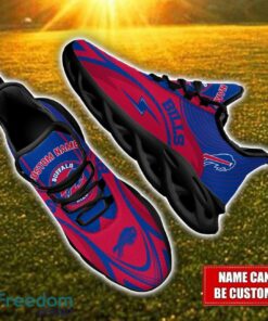 Custom Name Buffalo Bills NFL Max Soul Shoes Personalized Sneakers For Fans