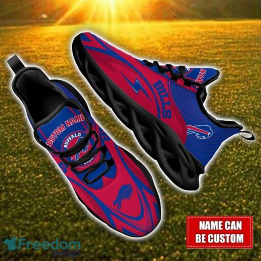 Custom Name Buffalo Bills NFL Max Soul Shoes Personalized Sneakers For Fans Product Photo 1