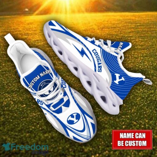 Custom Name BYU Cougars NCAA Max Soul Shoes Personalized Sneakers For Fans Product Photo 2