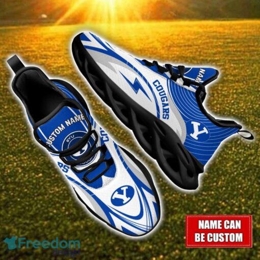 Custom Name BYU Cougars NCAA Max Soul Shoes Personalized Sneakers For Fans Product Photo 1