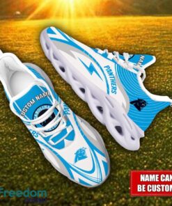 Custom Name Carolina Panthers NFL Max Soul Shoes Personalized Sneakers For Fans Product Photo 2