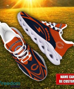 Custom Name Chicago Bears NFL Max Soul Shoes Personalized Sneakers For Fans Product Photo 2