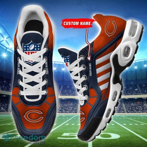 Custom Name Chicago Bears Personalized Name Gift Air Cushion Sports Shoes TN Shoes Custom For Fans Product Photo 4