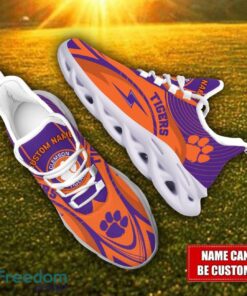 Custom Name Clemson Tigers NCAA Max Soul Shoes Personalized Sneakers For Fans Product Photo 2