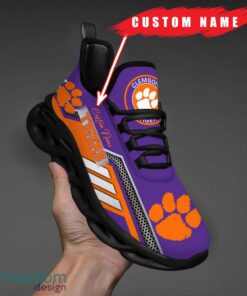 Custom Name Clemson Tigers NCAA Max Soul Shoes Sneakers Personalized Shoes For Fans