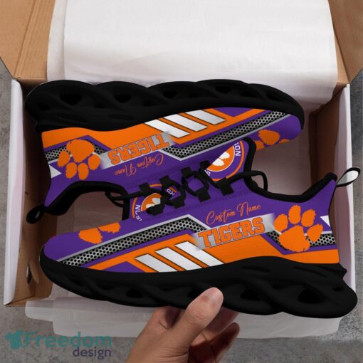 Custom Name Clemson Tigers NCAA Max Soul Shoes Sneakers Personalized Shoes For Fans Product Photo 4