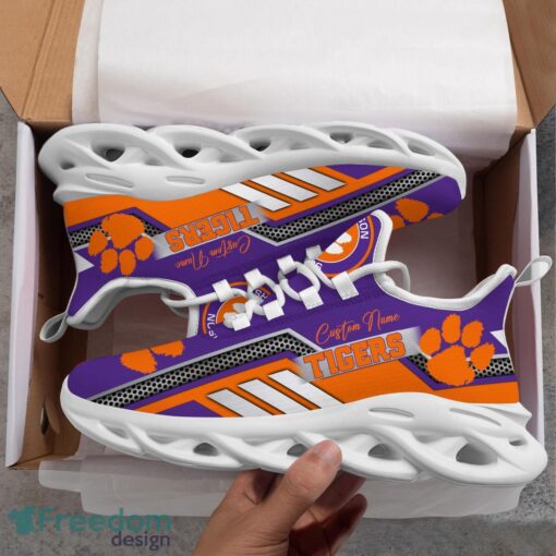 Custom Name Clemson Tigers NCAA Max Soul Shoes Sneakers Personalized Shoes For Fans Product Photo 5