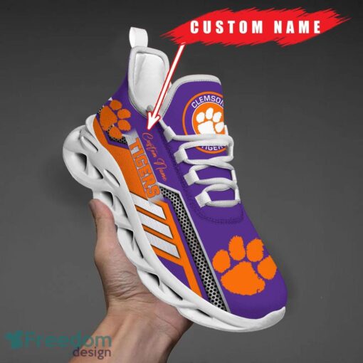 Custom Name Clemson Tigers NCAA Max Soul Shoes Sneakers Personalized Shoes For Fans Product Photo 6