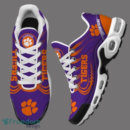 Custom Name Clemson Tigers Personalized Name Gift Air Cushion Sports Shoes TN Shoes Product Photo 3