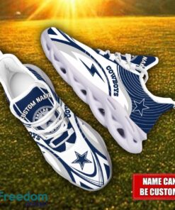 Custom Name Dallas Cowboys NFL Max Soul Shoes Personalized Sneakers For Fans Product Photo 2