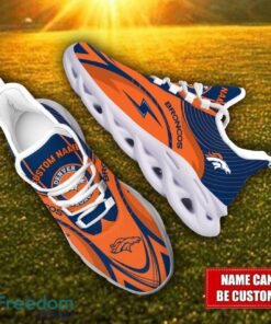 Custom Name Denver Broncos NFL Max Soul Shoes Personalized Sneakers For Fans Product Photo 2