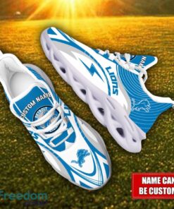 Custom Name Detroit Lions NFL Max Soul Shoes Personalized Sneakers For Fans Product Photo 2