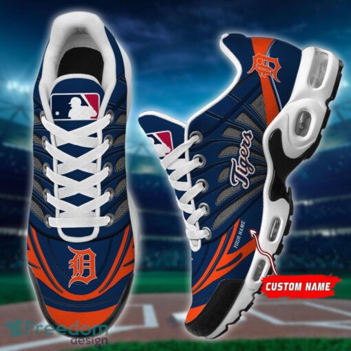 Custom Name Detroit Tigers Personalized Name Gift Air Cushion Sports Shoes TN Shoes Custom For Fans Product Photo 2