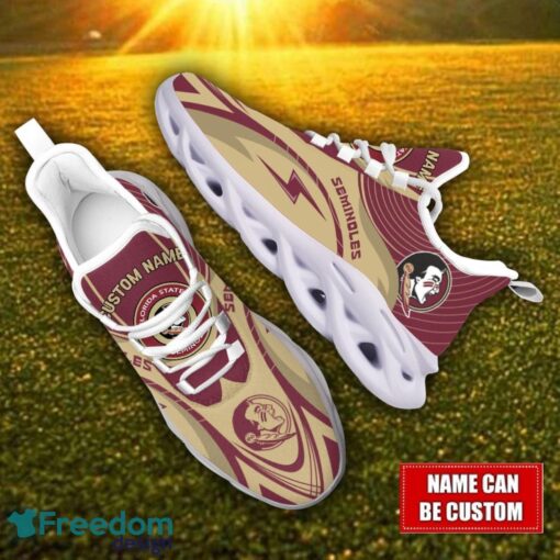 Custom Name Florida State Seminoles NCAA Max Soul Shoes Personalized Sneakers For Fans Product Photo 2