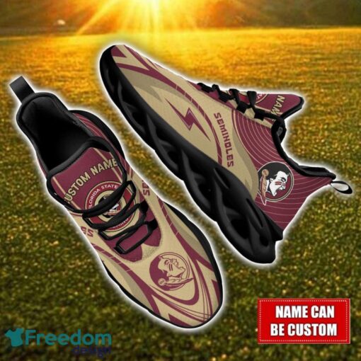 Custom Name Florida State Seminoles NCAA Max Soul Shoes Personalized Sneakers For Fans Product Photo 1