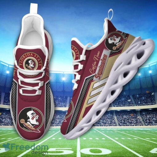 Custom Name Florida State Seminoles NCAA Max Soul Shoes Sneakers Personalized Shoes For Fans Product Photo 2