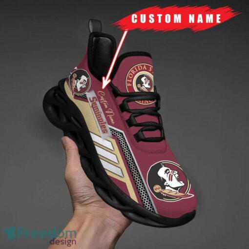 Custom Name Florida State Seminoles NCAA Max Soul Shoes Sneakers Personalized Shoes For Fans Product Photo 1