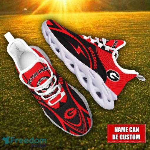 Custom Name Georgia Bulldogs NCAA Max Soul Shoes Personalized Sneakers For Fans Product Photo 2