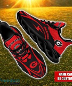 Custom Name Georgia Bulldogs NCAA Max Soul Shoes Personalized Sneakers For Fans