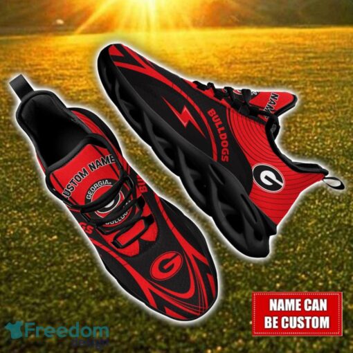 Custom Name Georgia Bulldogs NCAA Max Soul Shoes Personalized Sneakers For Fans Product Photo 1