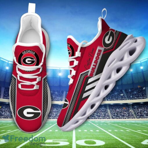 Custom Name Georgia Bulldogs NCAA Max Soul Shoes Sneakers Personalized Shoes For Fans Product Photo 2