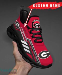 Custom Name Georgia Bulldogs NCAA Max Soul Shoes Sneakers Personalized Shoes For Fans