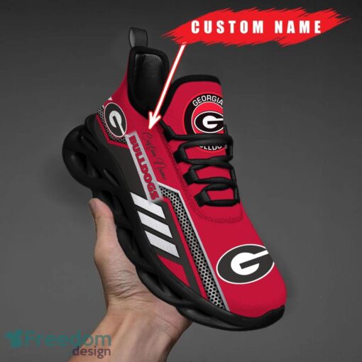 Custom Name Georgia Bulldogs NCAA Max Soul Shoes Sneakers Personalized Shoes For Fans Product Photo 1