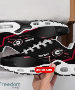 Custom Name Georgia Bulldogs Personalized Name Gift Air Cushion Sports Shoes TN Shoes Custom For Fans