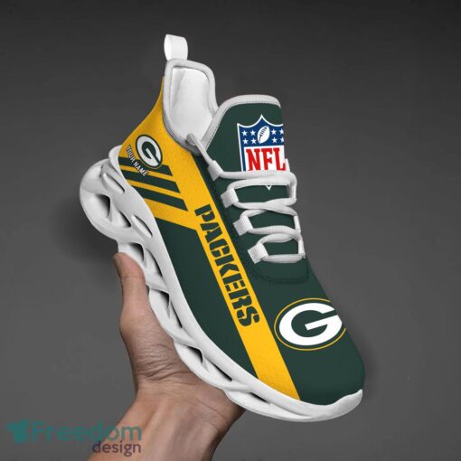 Custom Name Green Bay Packers Personalize Max Soul Shoes Sport Sneakers Sport Gift Ideas Product Photo 1