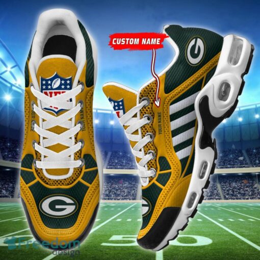 Custom Name Green Bay Packers Personalized Name Gift Air Cushion Sports Shoes TN Shoes Custom For Fans Product Photo 2