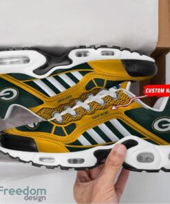 Custom Name Green Bay Packers Personalized Name Gift Air Cushion Sports Shoes TN Shoes Custom For Fans