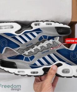 Custom Name Indianapolis Colts Personalized Name Gift Air Cushion Sports Shoes TN Shoes Custom For Fans