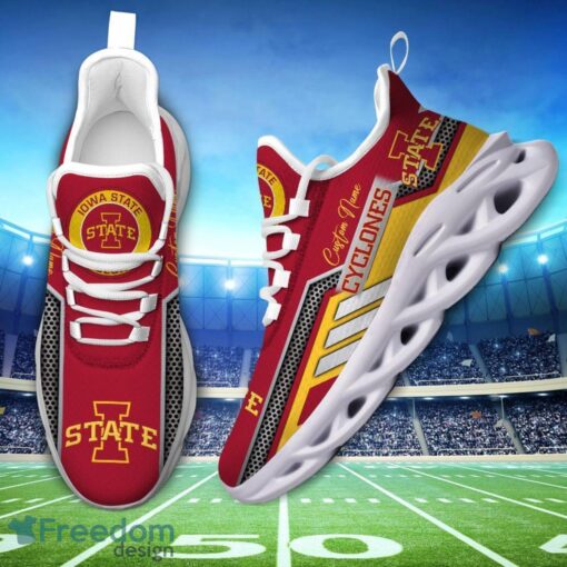 Custom Name Iowa State Cyclones NCAA Max Soul Shoes Sneakers Personalized Shoes For Fans Product Photo 2