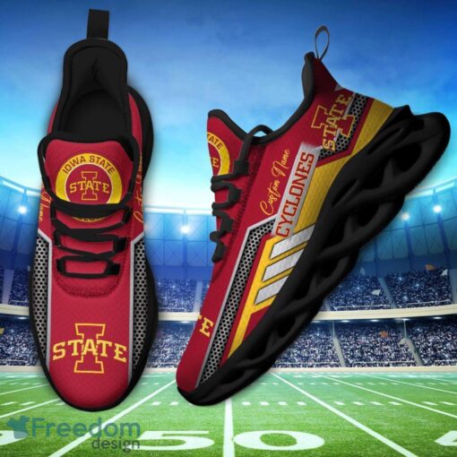 Custom Name Iowa State Cyclones NCAA Max Soul Shoes Sneakers Personalized Shoes For Fans Product Photo 3