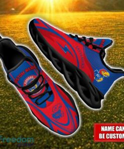 Custom Name Kansas Jayhawks NCAA Max Soul Shoes Personalized Sneakers For Fans