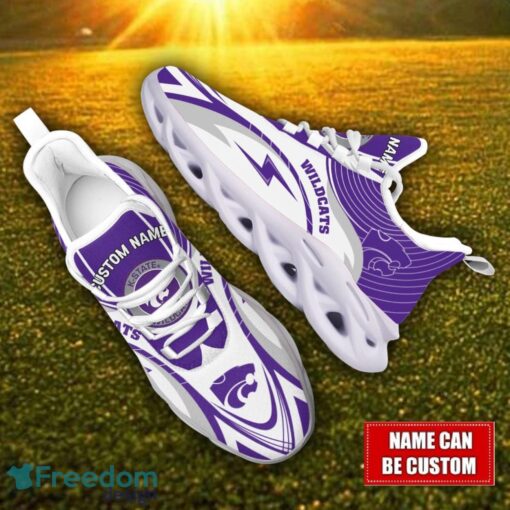 Custom Name Kansas State Wildcats NCAA Max Soul Shoes Personalized Sneakers For Fans Product Photo 2