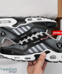 Custom Name Las Vegas Raiders Personalized Name Gift Air Cushion Sports Shoes TN Shoes Custom For Fans Product Photo 3