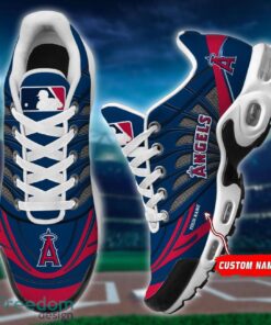 Custom Name Los Angeles Angels Personalized Name Gift Air Cushion Sports Shoes TN Shoes Custom For Fans