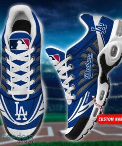 Custom Name Los Angeles Dodgers Personalized Name Gift Air Cushion Sports Shoes TN Shoes Custom For Fans Product Photo 2