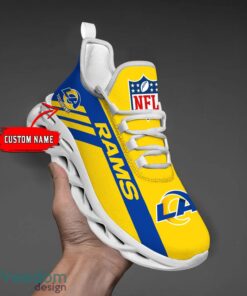 Custom Name Los Angeles Rams Personalize Max Soul Shoes Sport Sneakers Sport Gift Ideas