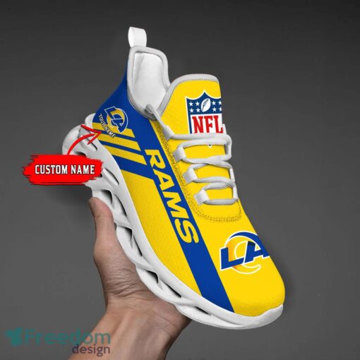 Custom Name Los Angeles Rams Personalize Max Soul Shoes Sport Sneakers Sport Gift Ideas Product Photo 1