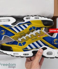 Custom Name Los Angeles Rams Personalized Name Gift Air Cushion Sports Shoes TN Shoes Custom For Fans