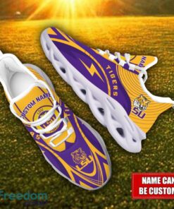 Custom Name LSU Tigers NCAA Max Soul Shoes Personalized Sneakers For Fans Product Photo 2