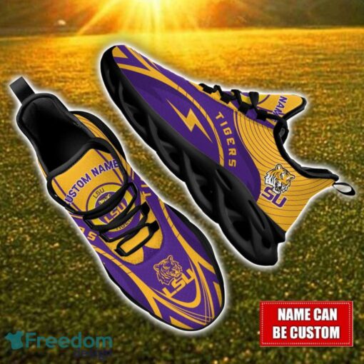 Custom Name LSU Tigers NCAA Max Soul Shoes Personalized Sneakers For Fans Product Photo 1