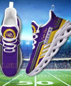 Custom Name LSU Tigers NCAA Max Soul Shoes Sneakers Personalized Shoes For Fans Product Photo 2