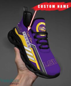 Custom Name LSU Tigers NCAA Max Soul Shoes Sneakers Personalized Shoes For Fans