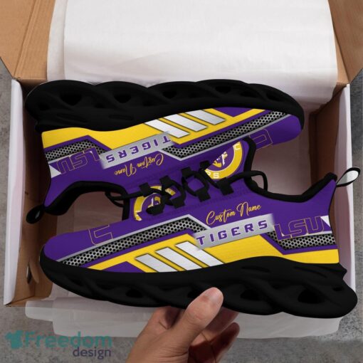 Custom Name LSU Tigers NCAA Max Soul Shoes Sneakers Personalized Shoes For Fans Product Photo 4