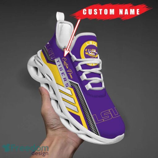 Custom Name LSU Tigers NCAA Max Soul Shoes Sneakers Personalized Shoes For Fans Product Photo 6