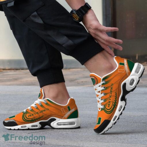 Custom Name Miami Hurricanes Personalized Name Gift Air Cushion Sports Shoes TN Shoes Product Photo 4