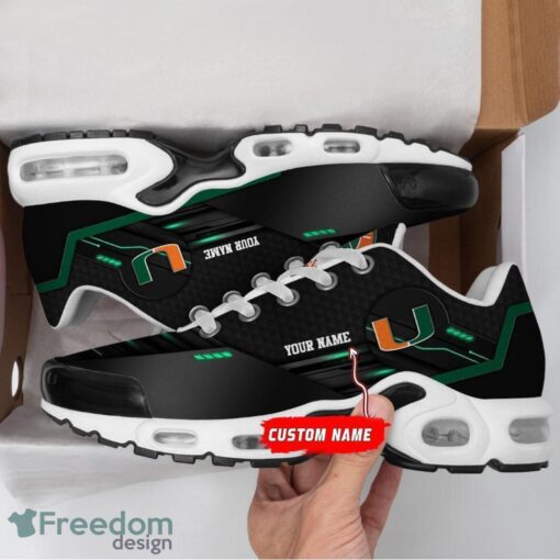 Custom Name Miami Hurricanes Personalized Name Gift Air Cushion Sports Shoes TN Shoes Custom For Fans Product Photo 3